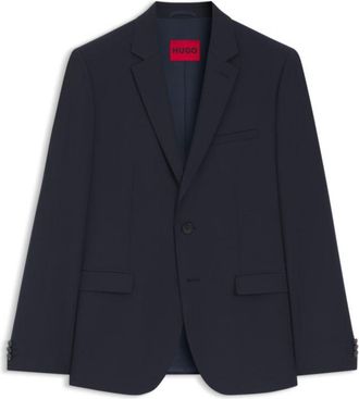 HUGO BOSS Extra-slim-fit jacket in a wool blend