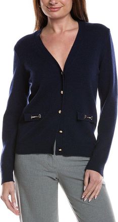 Bruno Magli Wool & Cashmere-Blend V-Neck Cardigan