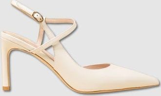 Mi-Mai Emy Slingback Stiletto in White at Nordstrom, Size 6