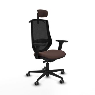 Piqueras y Crespo Piqueras-y-crespo Mardos Silla De Oficina Negro Marr&oacute;n Oscuro