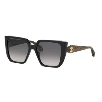 Roberto Cavalli Square Sunglasses - female - Roberto Cavalli - Sunglasses - Black - 56 MM - Accessories