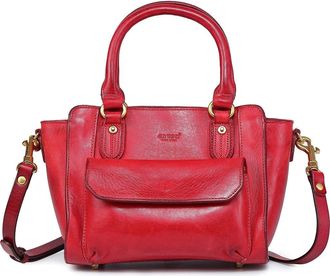 OLD TREND Pansy Mini Satchel Bag in Red at Nordstrom Rack