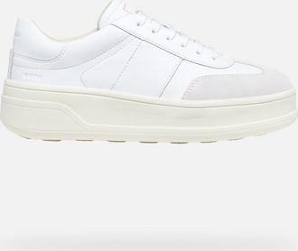 Geox Spherica Ecub-2 Woman White/off White, Size: 35