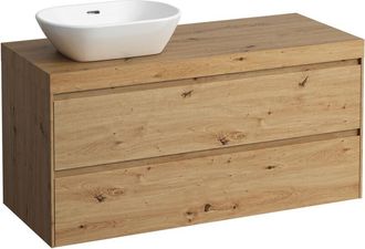Laufen Laufen - Lani Encimera De Lavabo Roble Silvestre Incl. Mueble Bajo