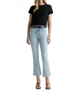 AG - Adriano Goldschmied Farrah Boot Crop Jeans In 24 Years Intention