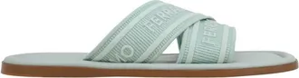 Ferragamo Ferragamo Laurene Logo Embroidered Slides