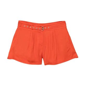 Iro Iro, Dames, Korte broeken, Oranje, Maat: XS Viscose