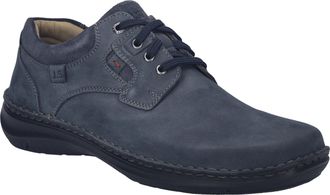 Josef Seibel Schn&uuml;rschuh JOSEF SEIBEL New Anvers 36, Herren, Gr. 39, blau (indigo), Leder, Schuhe Schn&uuml;rschuh, Sneaker, Komfortschuh, Halbschuh mit Kontrastn&auml;hten,