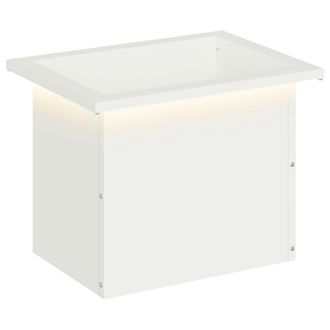 vidaXL Jardinera Para Jard&iacute;n Con Luces Led Blanco 30 X 40 X 30 Cm Vidaxl