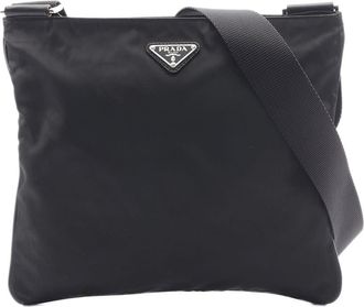 Prada Pre-owned Prada Tessuto Zip Top Crossbody Unisex L6UBUFKKI1CXGBO0
