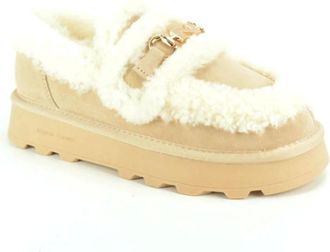 Nathan-Baume Schoenen, Dames, Beige, 41 EU, Wol, Loafers