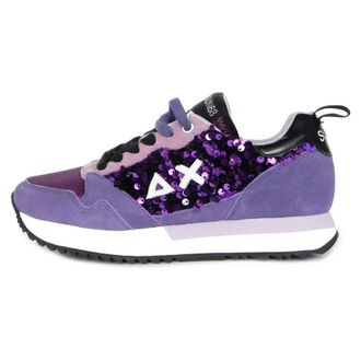 Sun 68 Gymschoenen - Dames - Schoenen - Paars - Maat: 36 EU Leer