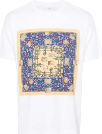 Bally T-shirt met grafische print - Wit