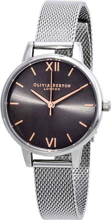 Olivia Burton Dark Grey Dial Ladies Watch OB16MD80