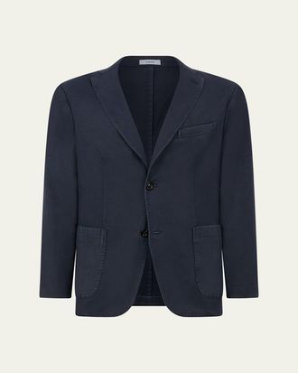 Boglioli Mens Wool European Fit K-Jacket