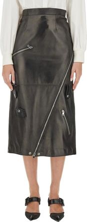Alexander McQueen Mujer, Faldas, Negro, Talla: S