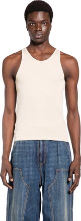 Maison Margiela Ribbed Jersey Tank Top