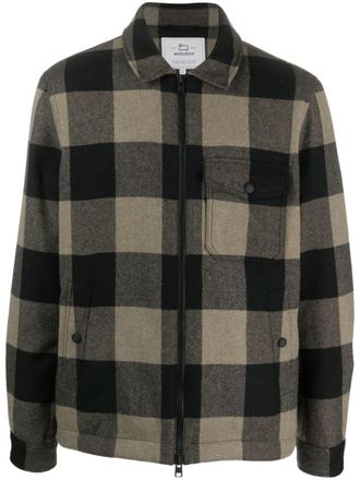 Woolrich Giacca-camicia a quadri - Verde