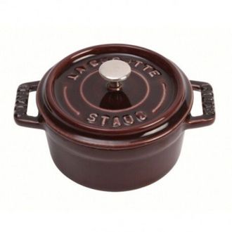 Staub La Cocotte 24cm Round, Grenadine, Cast Iron