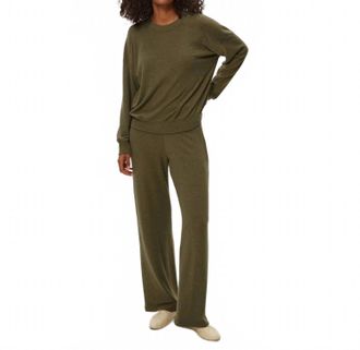 Michael Stars Jones Wide Leg Pants In Topiary