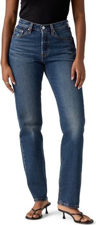 Levi's 501 Curve High Waist Straight Leg Jeans in Cold Summer at Nordstrom, Size 23 X 30