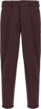 Pantaloni Torino Chino The Rebel con vita elasticizzata - Rosso