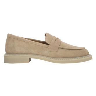 Estro & Luminara Loafers, female, Beige, Size: 10 US Penny Loafers