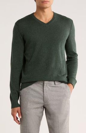Theory Riland V-Neck Sweater in Barbour at Nordstrom Rack, Size X-Large