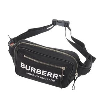 Burberry Pre-owned Belt Bags, female, Black, Size: ONE SIZE Pre-owned Nylon Belt Bag