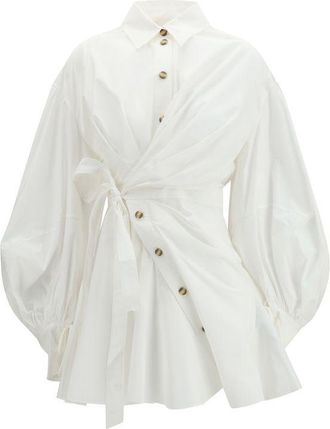 Zimmermann White Cotton Casual Womens Dress