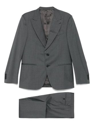Caruso single-breasted suit - Grey