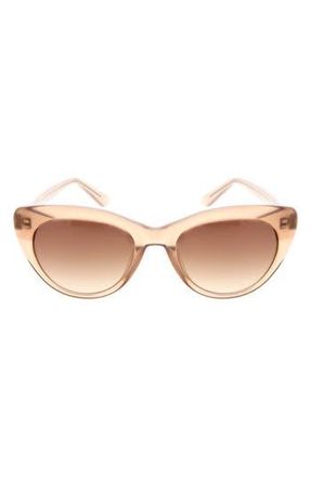 Oscar De La Renta 52mm Square Sunglasses in Milky Tan Neutral at Nordstrom Rack
