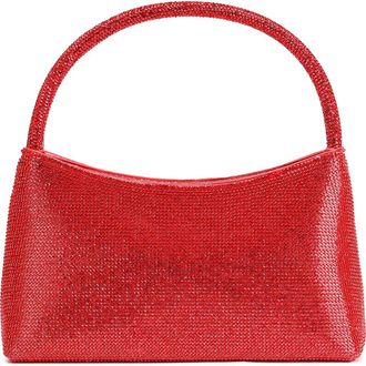 Lady Couture Dressy Rhinestone Top Handle Bag in Red at Nordstrom Rack