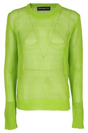 Department Five Suncoast Model Lime Green Top