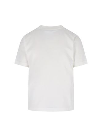 Burberry Womens T-Shirts And Polos White Cotton