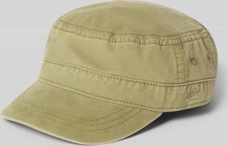 Camel Active Military Cap mit Logo-Stitching in Oliv, Gr&ouml;&szlig;e 1