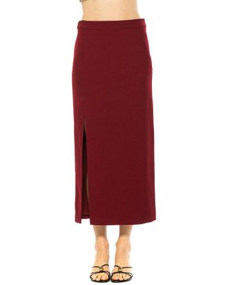 Alexia Admor Onyx Midi Skirt