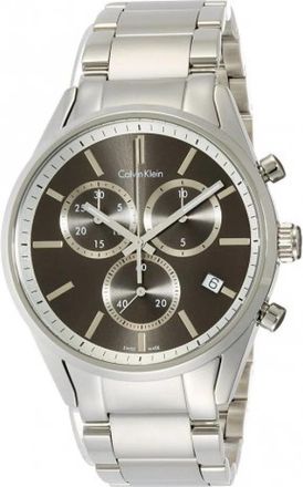 Calvin Klein Quartz Dameshorloge - Dames - Horloges - Grijs - ONE Size - Accessoires
