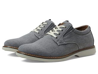 Nunn Bush Otto Canvas Plain Toe Oxford Mens Shoes Stone : 7.5 M (D), Synthetic/Textile