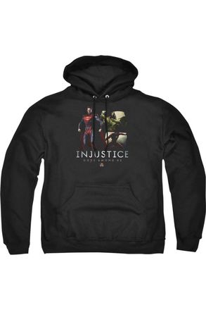 Gildan Injustice Gods Among Us Supermans Revenge Adult Pull Over Hoodie / Hooded Sweatshirt