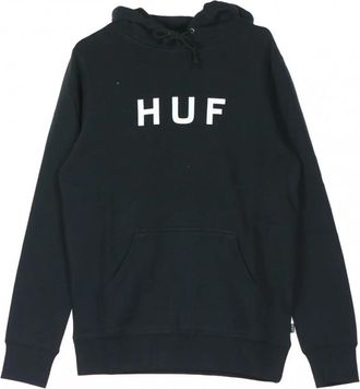 HUF Hoodies - Heren - Hoodies - Zwart - M - Hoodies & sweatvesten