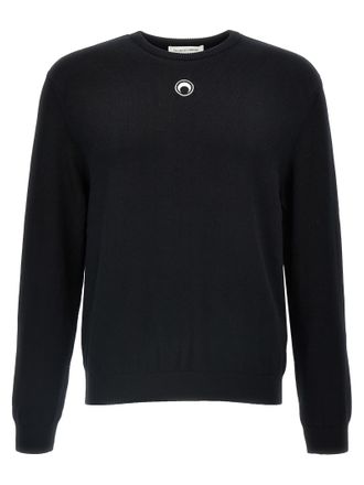 Marine Serre Mens Moon Logo Sweater