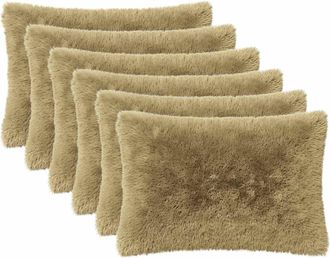 vidaXL Coj&iacute;n Con Almohada Heerlen 2 Uds. Gris Claro Fleece Pv Vidaxl