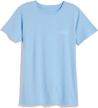 Vineyard Vines Surf Logo Cotton Graphic T-Shirt in Jake Blue at Nordstrom, Size Large