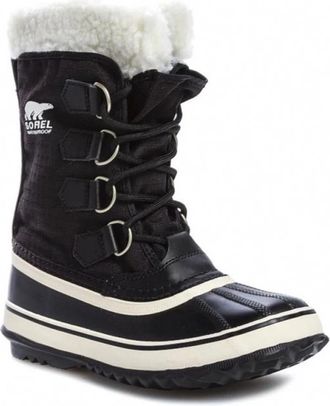 Sorel Zwarte Steen Winter Carnaval Laarzen - Dames - Winterlaarzen - Zwart - 36 1/2 EU - Schoenen