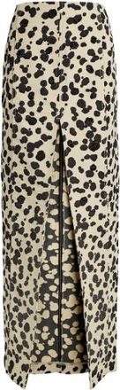 Area Dalmatian Denim Skirt Size XXS