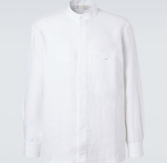 Saman Amel Linen overshirt