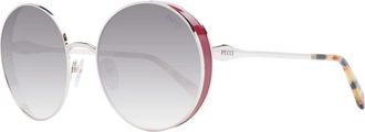 Pucci Ros&eacute;goud Ronde Gradient Lens Zonnebril - Dames - Zonnebrillen - Roze - ONE Size - Accessoires