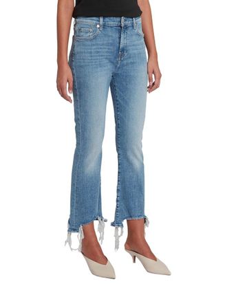 7 For All Mankind High-Waist Slim Kick Sloan Vintage Flare Leg Jean