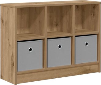 vidaXL Aparador Roble Artisan 73,5 X 22,5 X 53,5 Cm Vidaxl